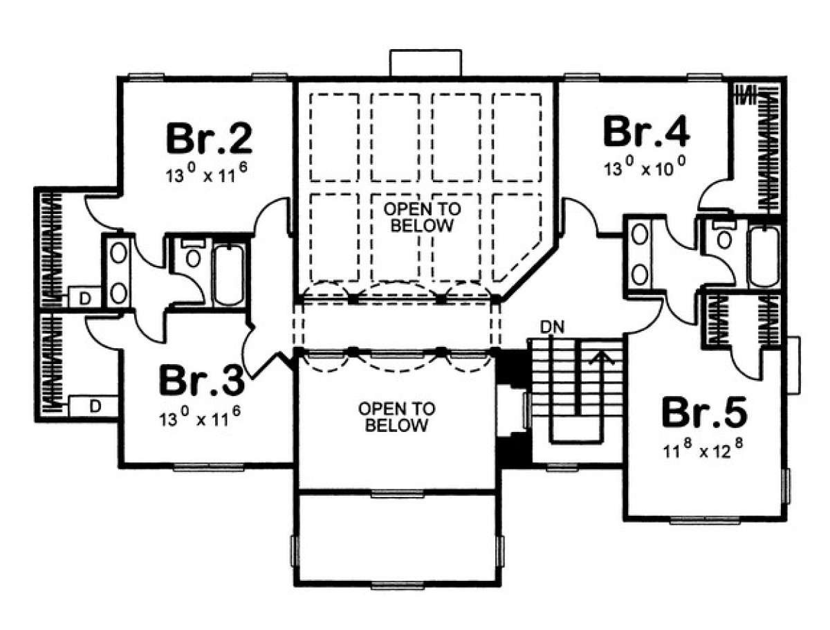 Floorplan 2 for House Plan #963-00084