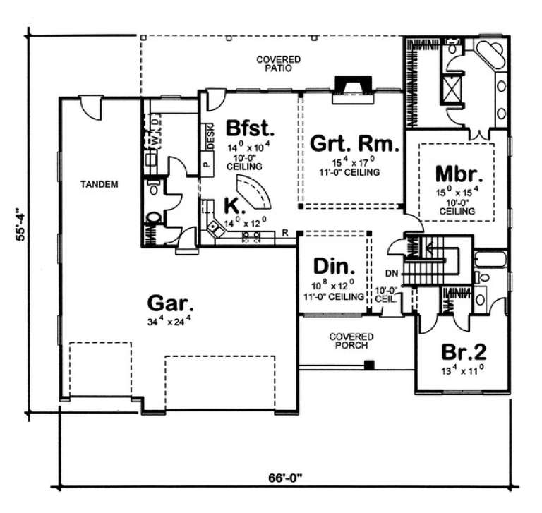 House Plan House Plan #11275 Drawing 1