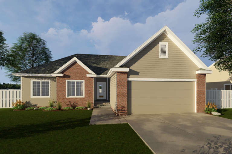 House Plan House Plan #11279 Front Elevation