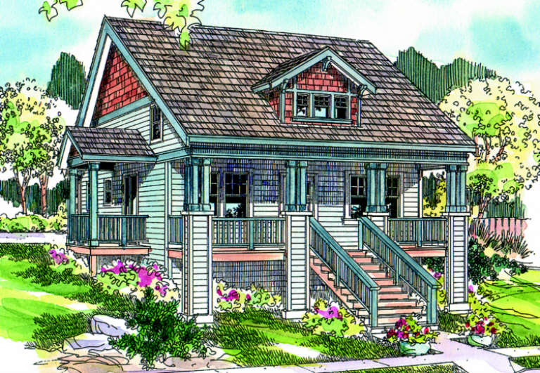 House Plan House Plan #1128 Front Elevation
