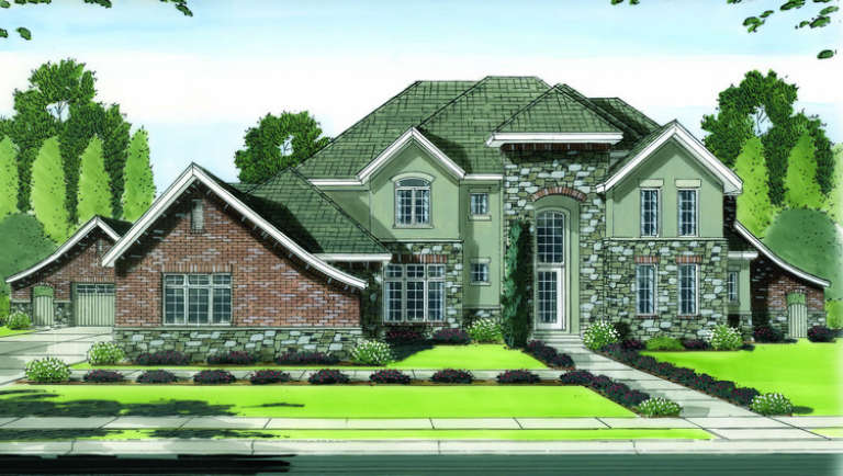 House Plan House Plan #11281 Front Elevation