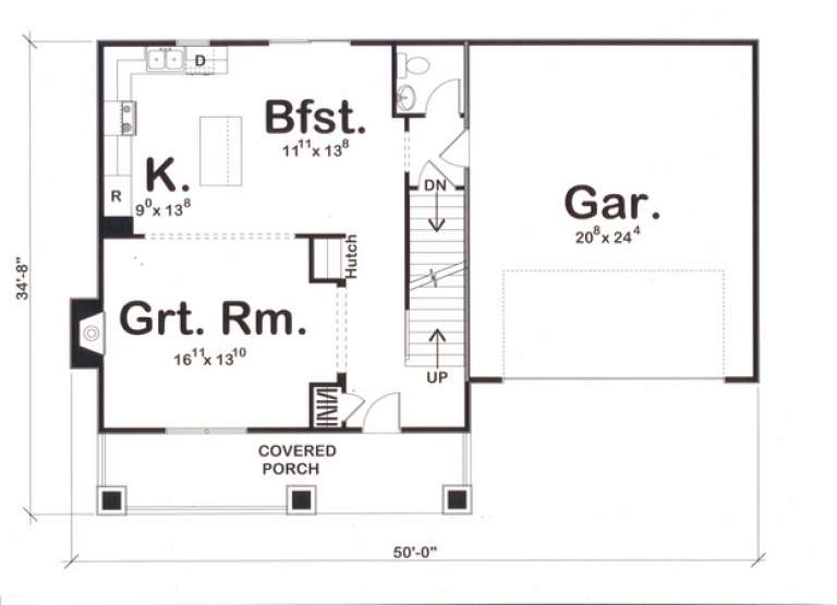 House Plan House Plan #11284 Drawing 1