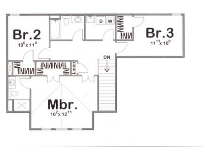 Floorplan 2 for House Plan #963-00094