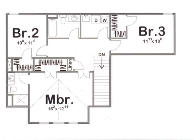 House Plan House Plan #11284 Drawing 2