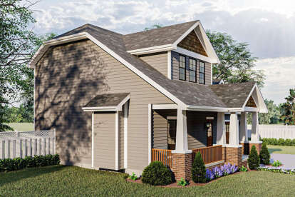 Craftsman House Plan #963-00096 Elevation Photo