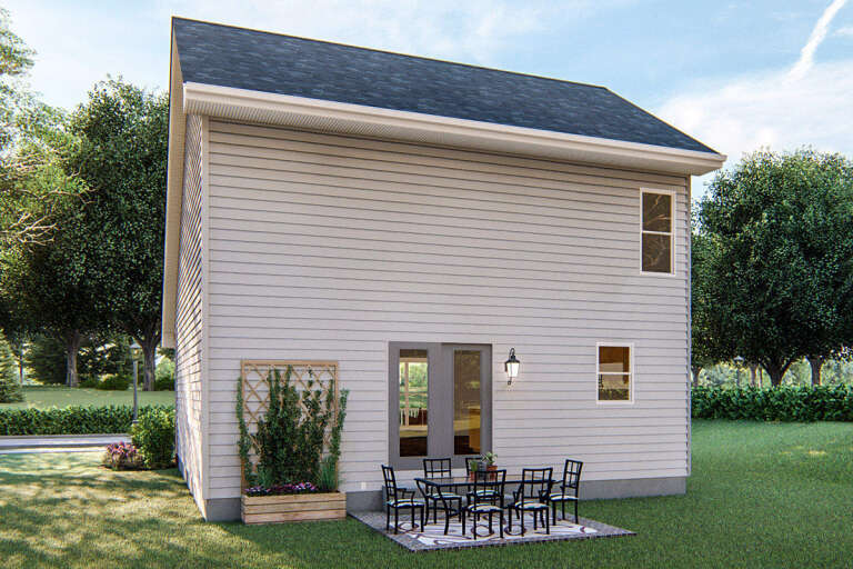 Bungalow House Plan #963-00100 Elevation Photo