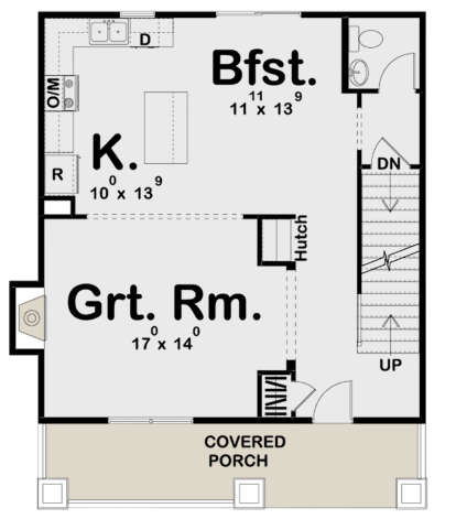Main Floor for House Plan #963-00100