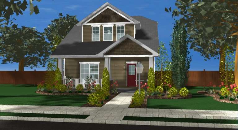 House Plan House Plan #11291 Front Elevation