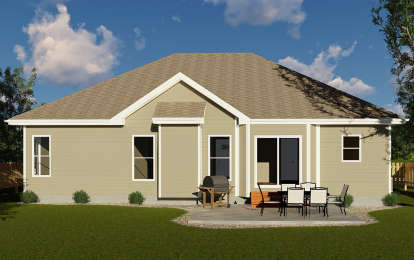 Traditional House Plan #963-00102 Elevation Photo