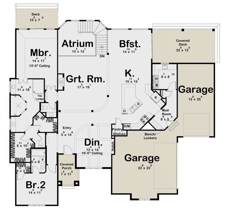 House Plan House Plan #11293 Drawing 1
