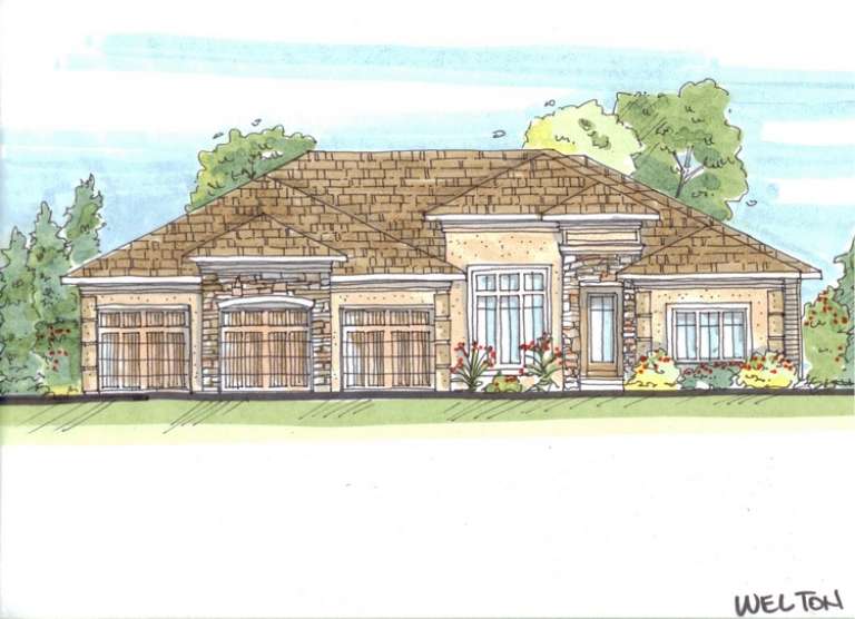 House Plan House Plan #11294 Front Elevation
