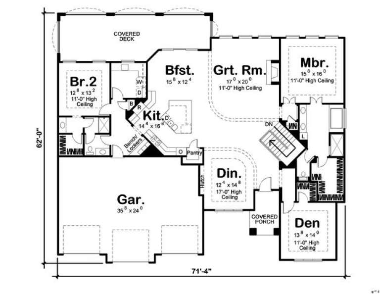 House Plan House Plan #11294 Drawing 2