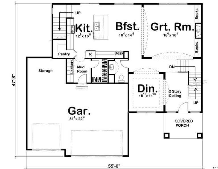 House Plan House Plan #11296 Drawing 1
