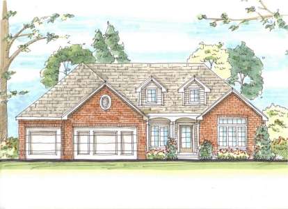 Traditional House Plan #963-00108 Elevation Photo