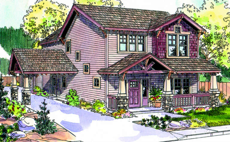 House Plan House Plan #1130 Front Elevation