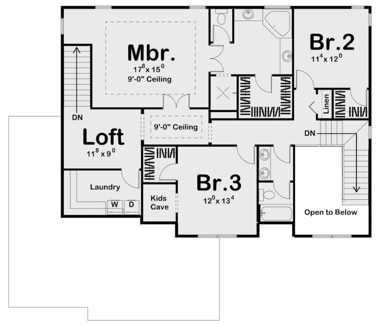 House Plan House Plan #11301 Drawing 2