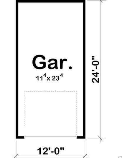 Floorplan 1 for House Plan #963-00113
