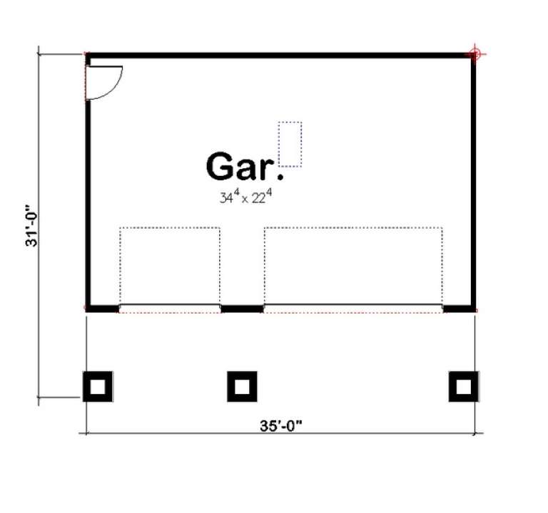 House Plan House Plan #11312 Drawing 1