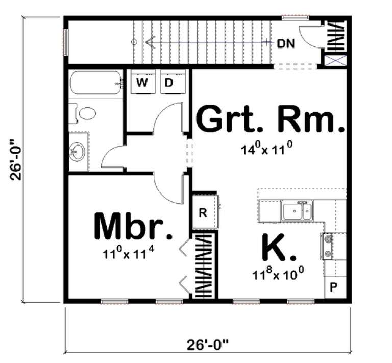 House Plan House Plan #11313 Drawing 2