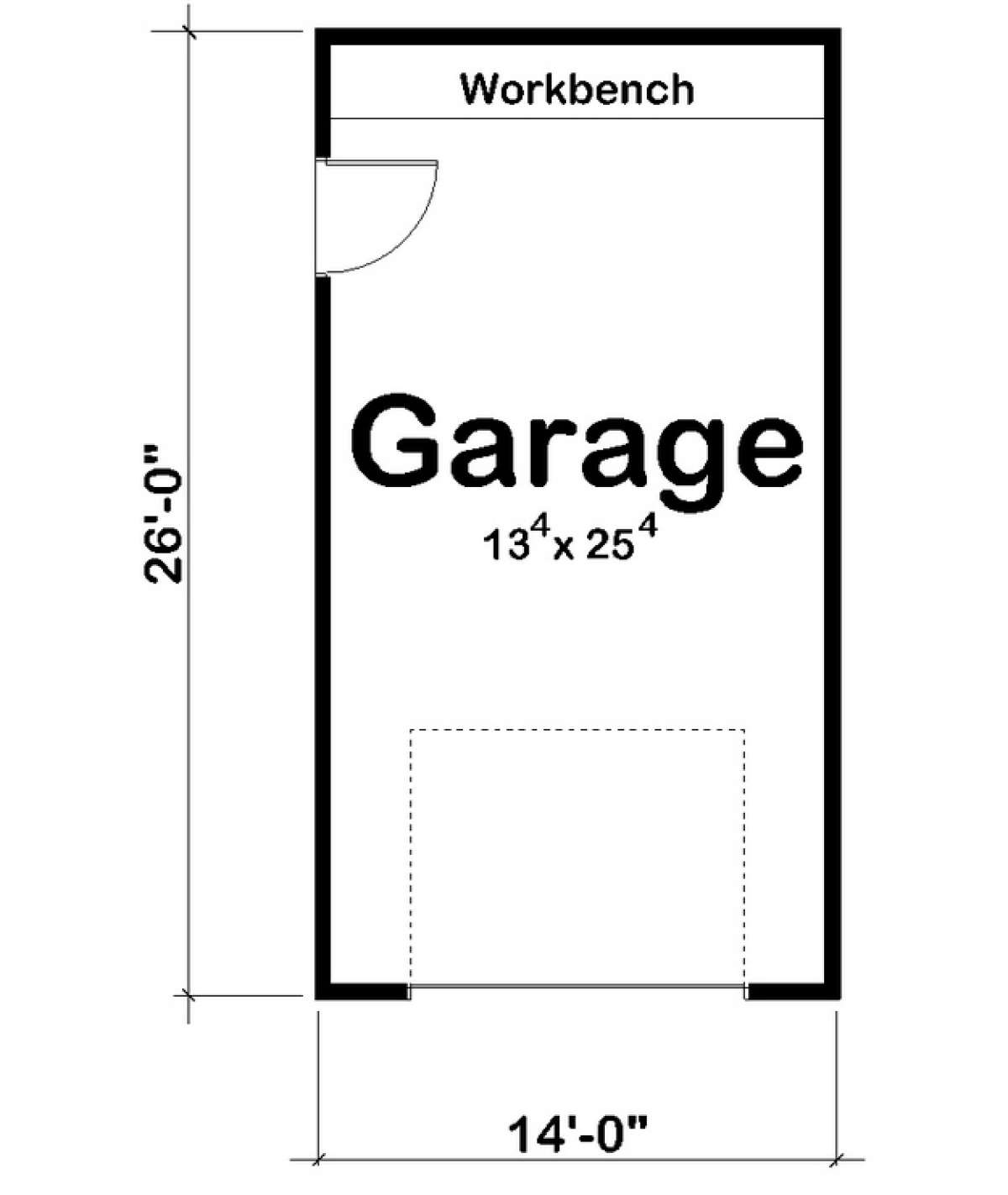 Garage Floor for House Plan #963-00124