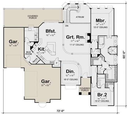 Main Floor for House Plan #963-00126