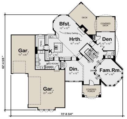 Main Floor for House Plan #963-00128