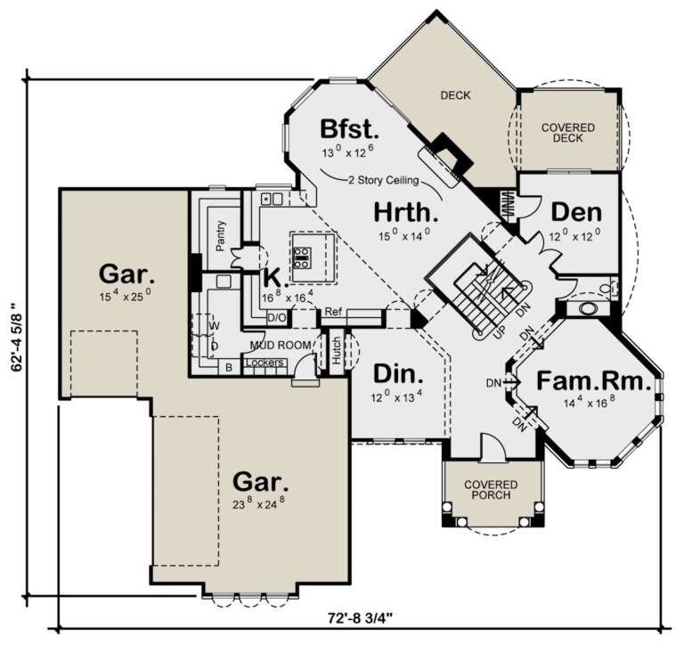 House Plan House Plan #11318 Drawing 1