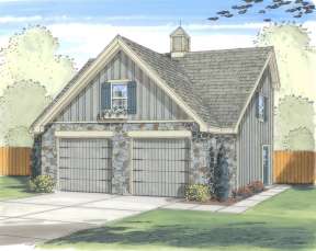 Craftsman House Plan #963-00129 Elevation Photo