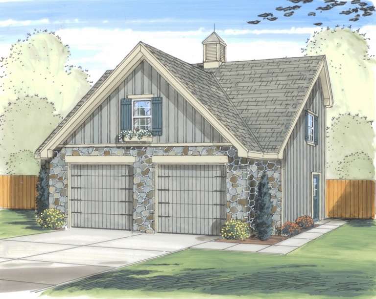 House Plan House Plan #11319 Front Elevation