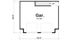 Garage for House Plan #963-00129