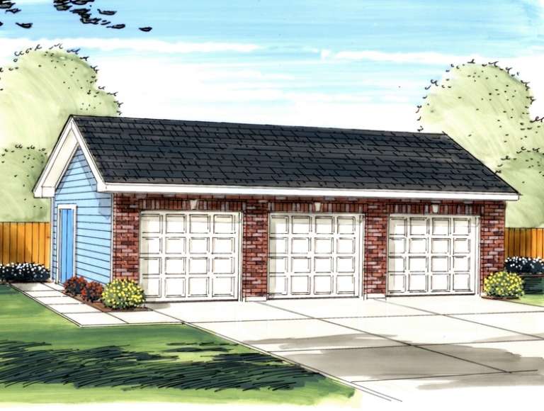 House Plan House Plan #11322 Front Elevation