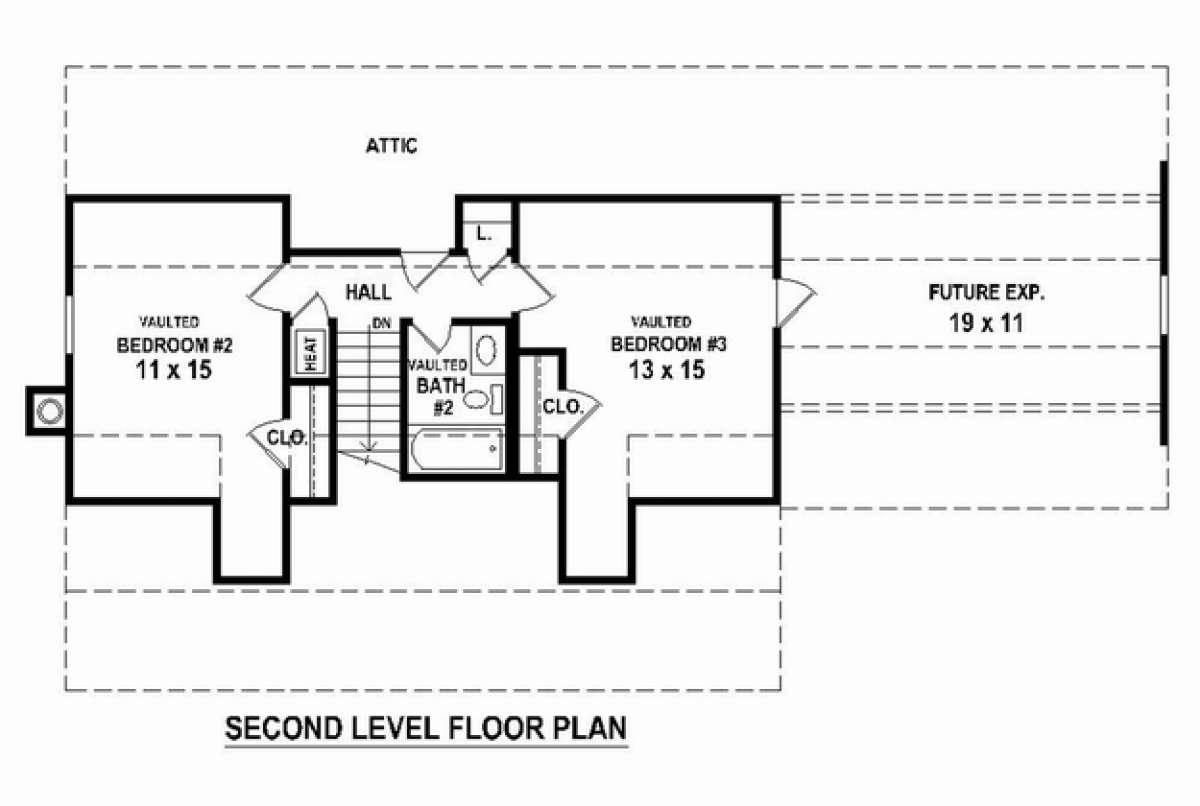 Floorplan 2 for House Plan #053-02573