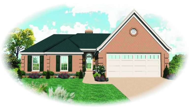 House Plan House Plan #11333 Front Elevation