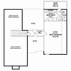 Floorplan 2 for House Plan #053-02583