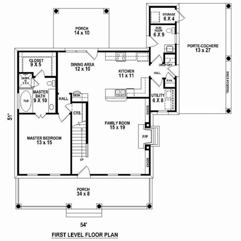 House Plan House Plan #11338 Drawing 1