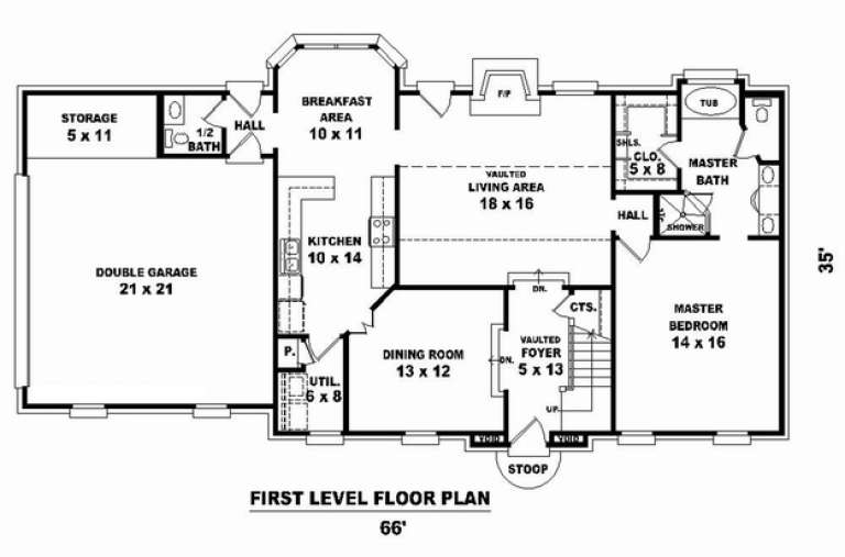 House Plan House Plan #11346 Drawing 1
