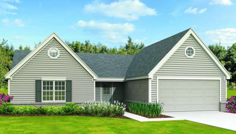 House Plan House Plan #11347 Front Elevation