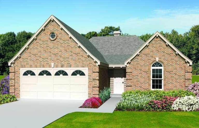 House Plan House Plan #11349 Front Elevation