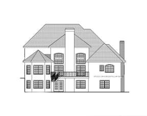 Traditional House Plan #036-00134 Elevation Photo