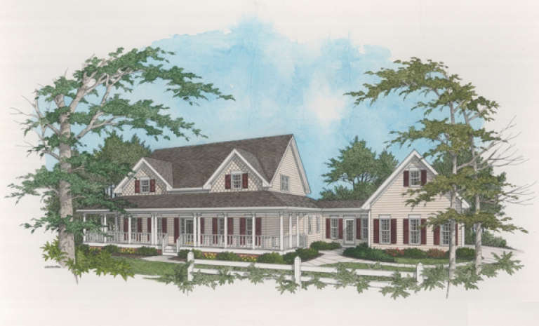 House Plan House Plan #1136 Front Elevation