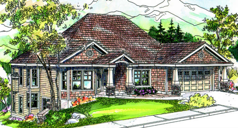 House Plan House Plan #1137 Front Elevation