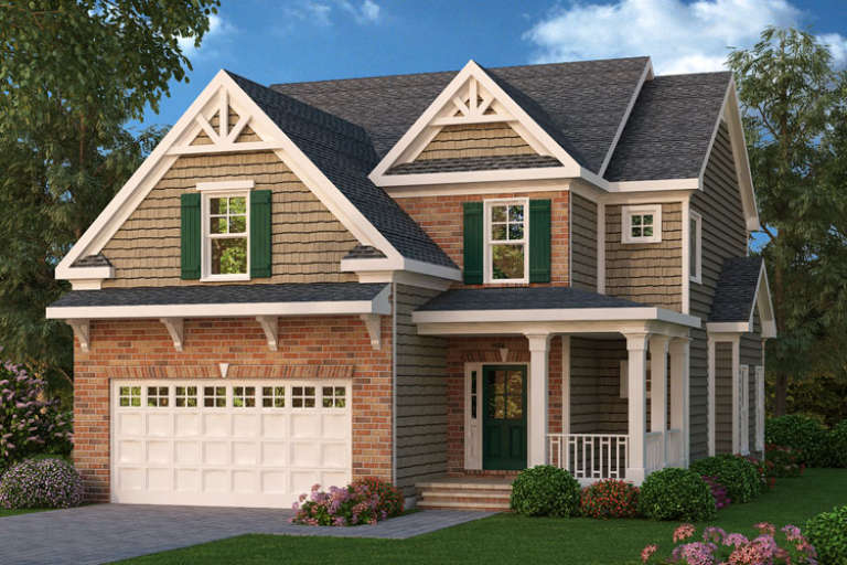 House Plan House Plan #114 Front Elevation