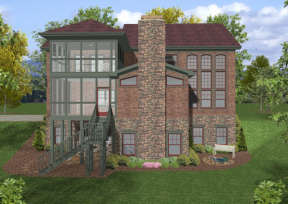 Craftsman House Plan #036-00136 Elevation Photo
