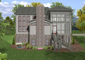 Craftsman House Plan #036-00137 Elevation Photo