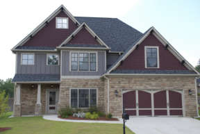 Craftsman House Plan #009-00099 Elevation Photo