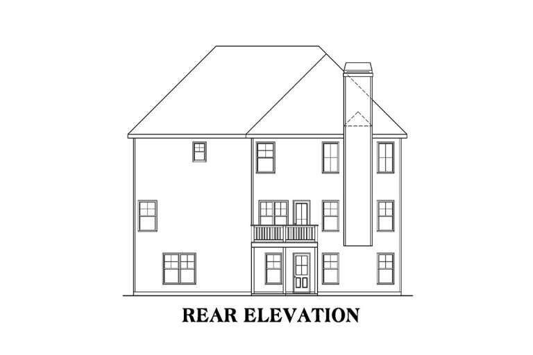 Craftsman House Plan #009-00099 Elevation Photo