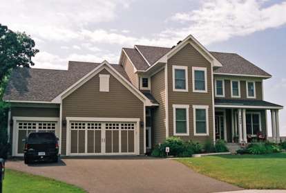 Traditional House Plan #098-00119 Elevation Photo