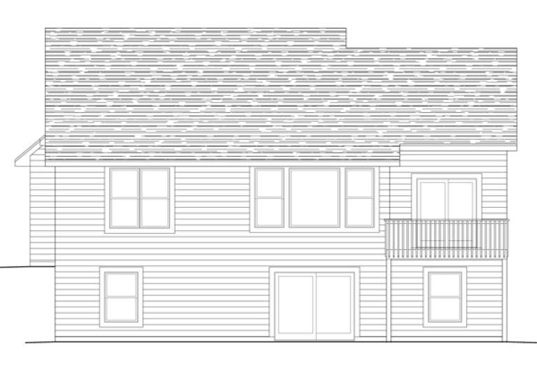 Traditional House Plan #098-00122 Elevation Photo
