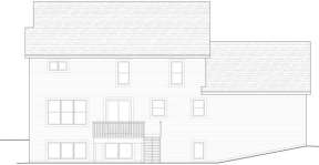 Colonial House Plan #098-00134 Elevation Photo