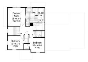 Second Floor for House Plan #098-00138